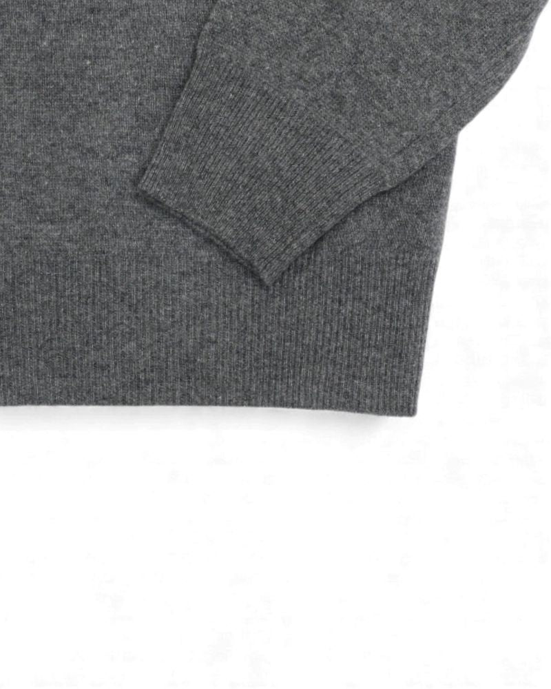 Charcoal Lambswool Sweater