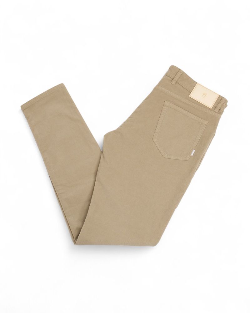 Beige Needlecord Trousers
