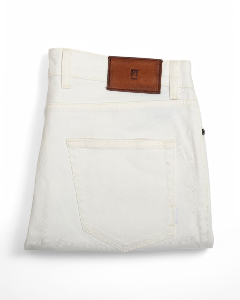Off White 5-Pocket Jeans