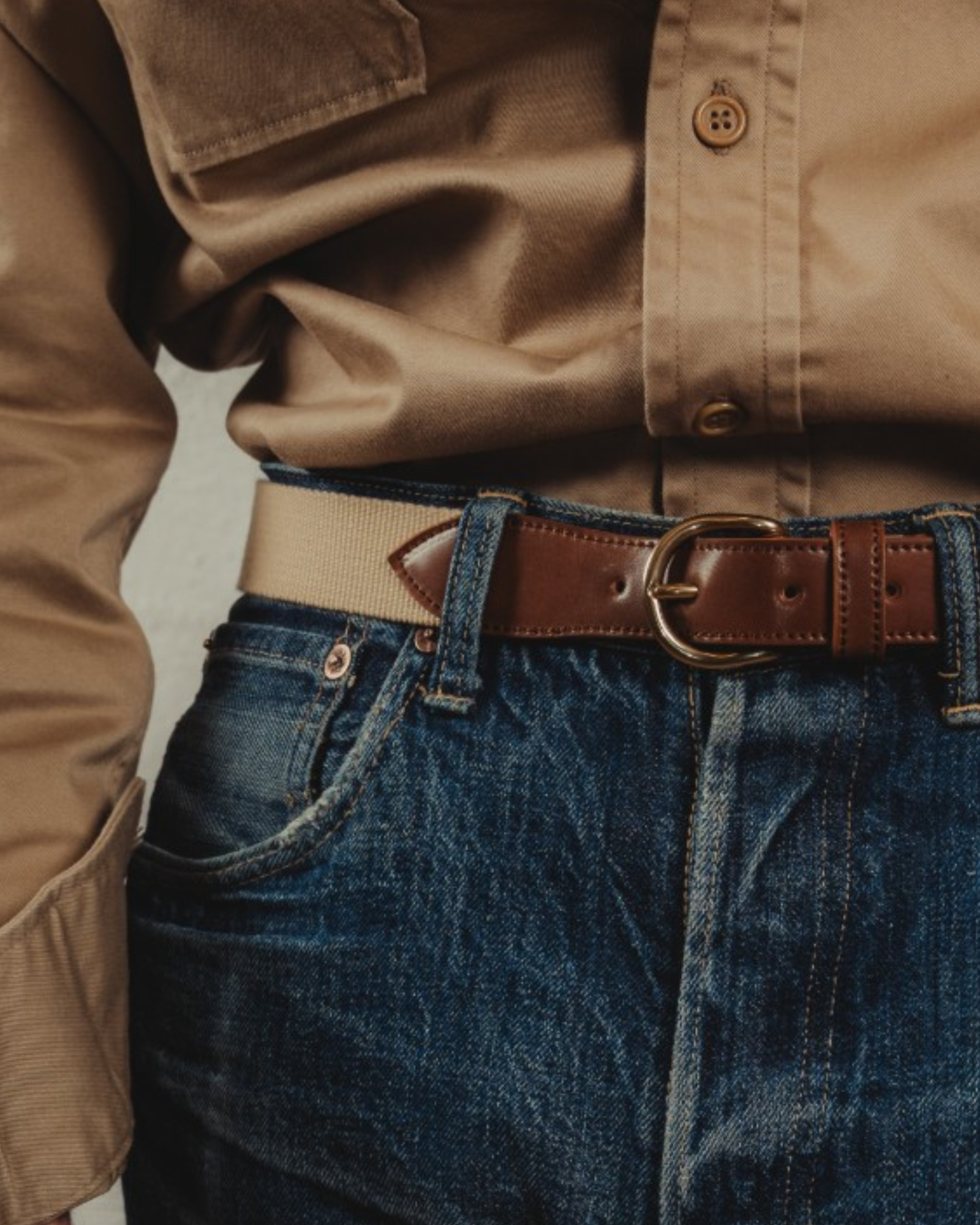 Cordovan belt by Rubato