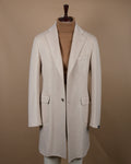 Cream Loro Piana Virgin Wool Overcoat