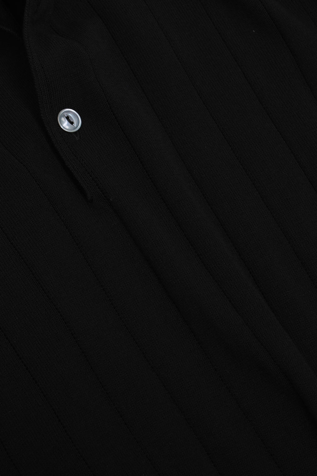 Nero Nonpareil Collo Americano Long-Sleeve Polo
