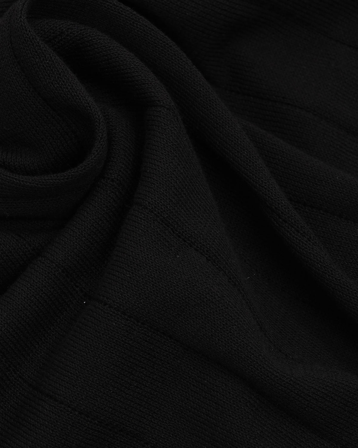 Nero Nonpareil Collo Americano Long-Sleeve Polo