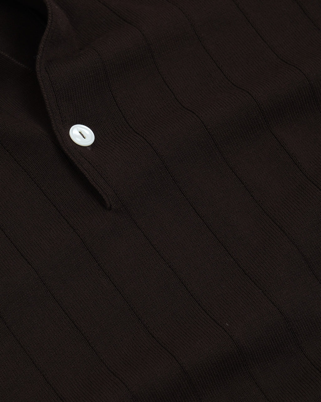 Ebano Nonpareil Collo Americano Short-Sleeve Polo