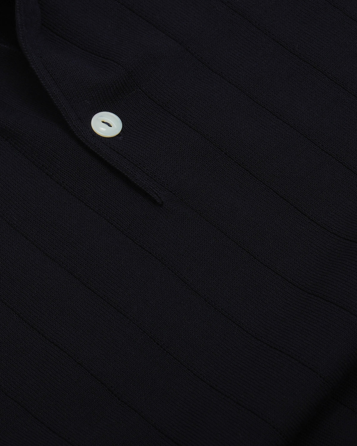 Navy Nonpareil Collo Americano Short-Sleeve Polo