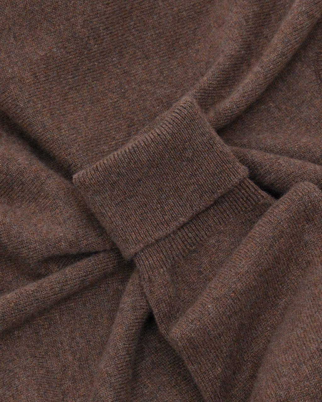 Tobacco Lambswool Standard Crewneck