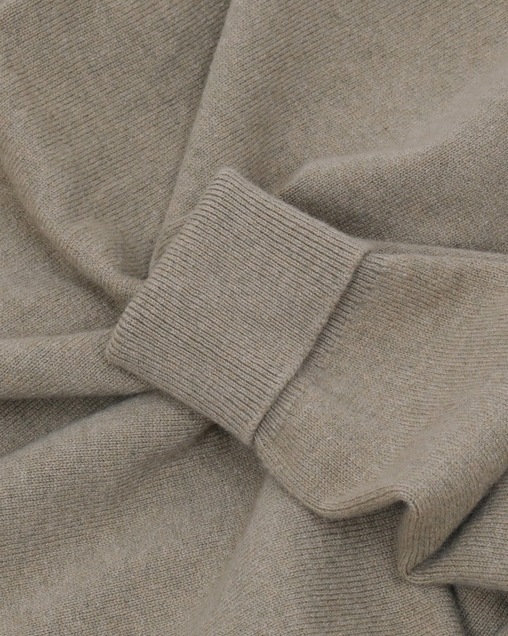 Gravel Lambswool Standard Crewneck