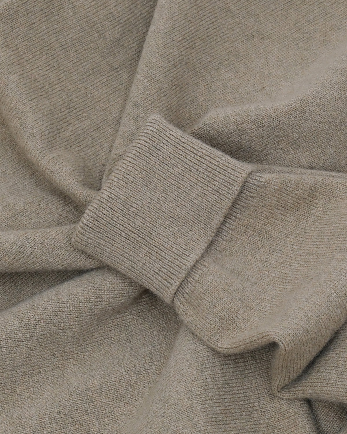 Gravel Lambswool Standard Crewneck