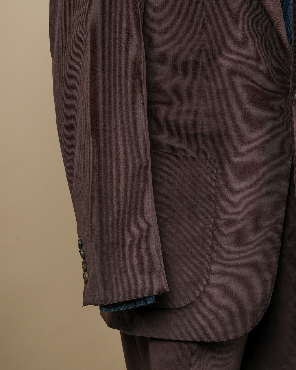 Chocolate Corduroy Suit