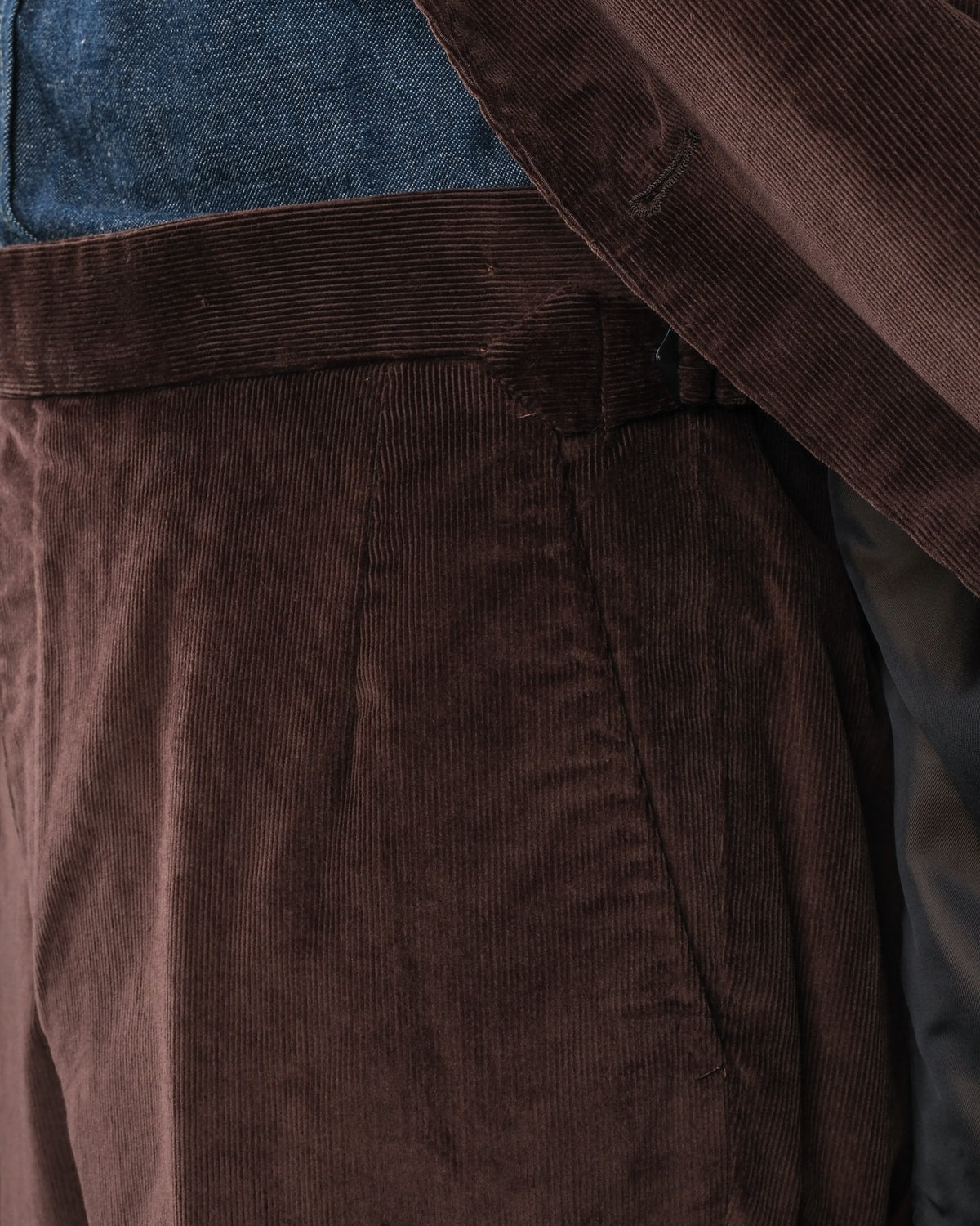 Chocolate Corduroy Suit