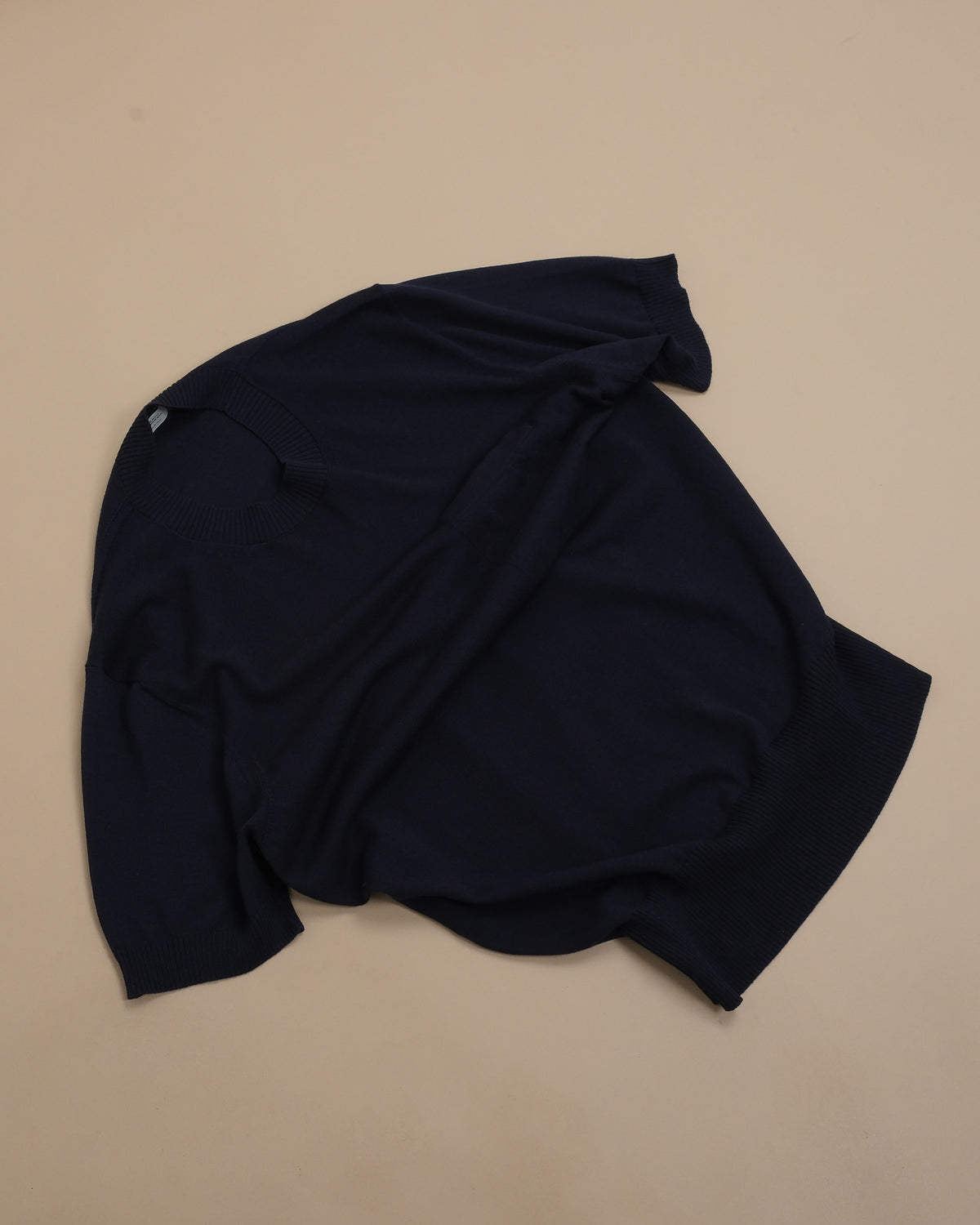 Navy Cotton Nonpareil T-Shirt