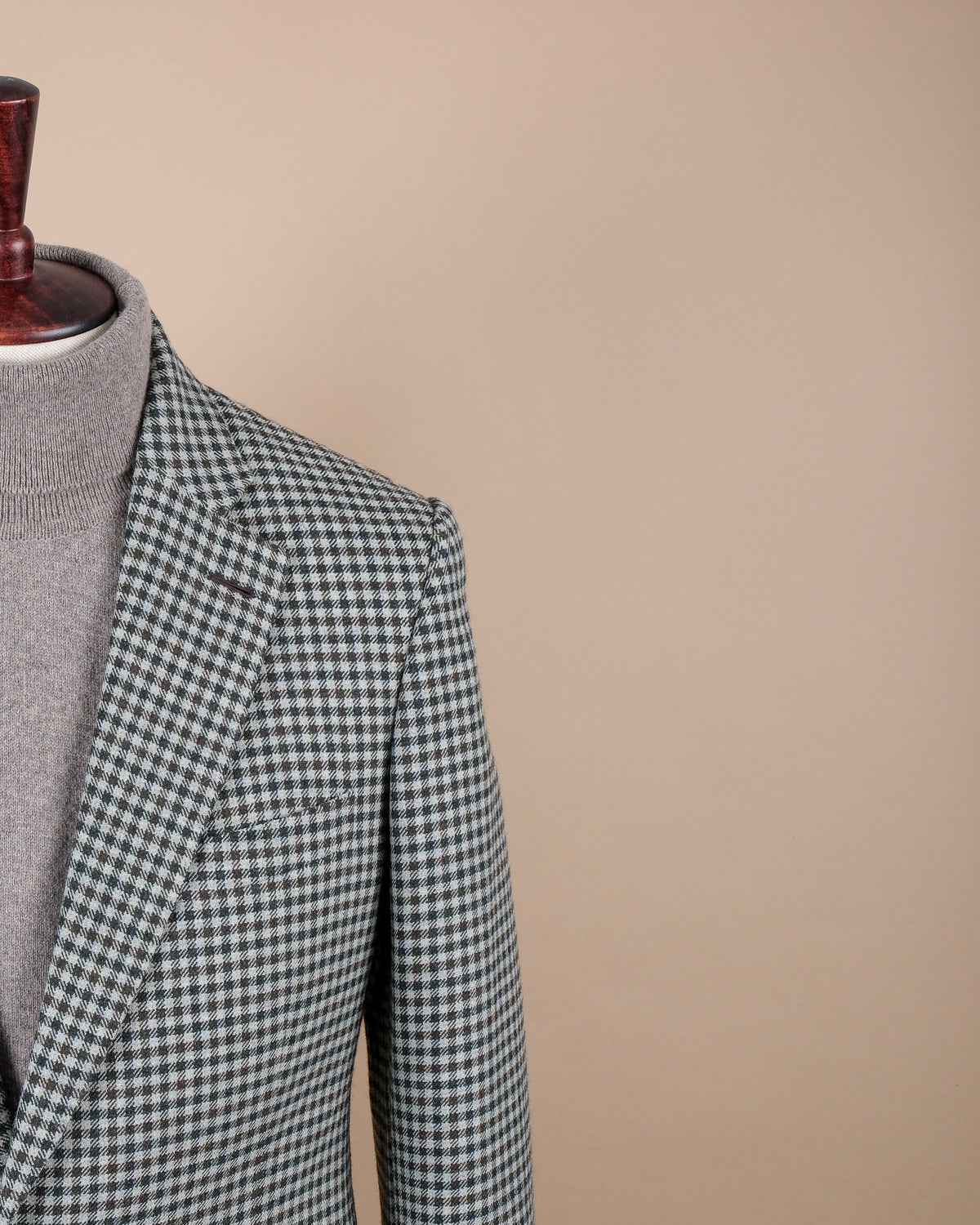 Grey & Brown Gunclub Sports Jacket