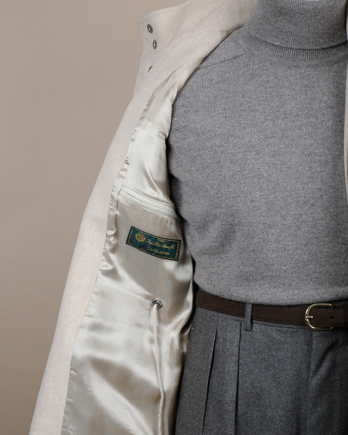 Light Beige LP Capolavoro Field Jacket