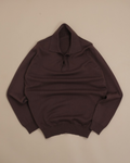 Brown Cotton Open Polo