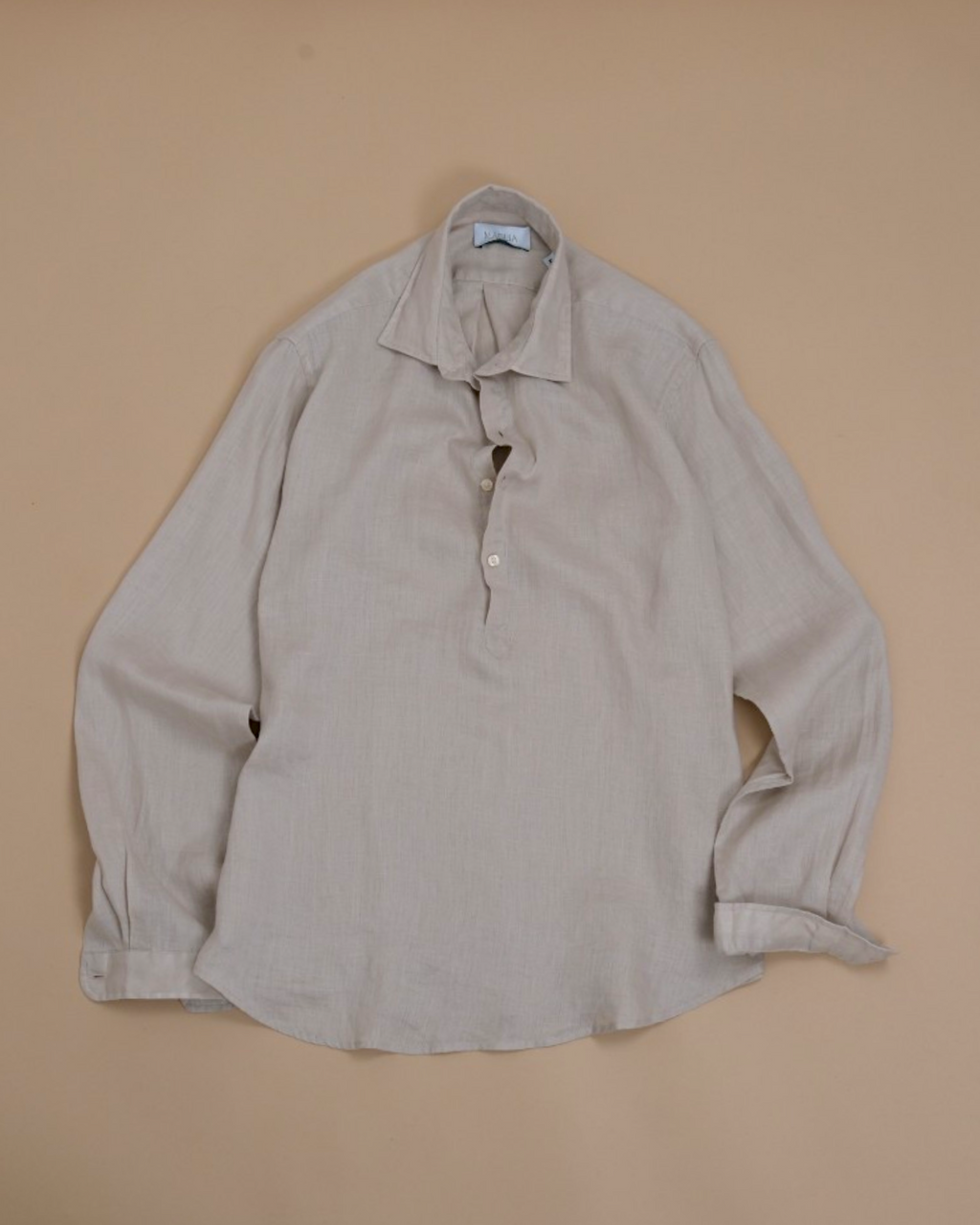 Light Beige Linen Popover