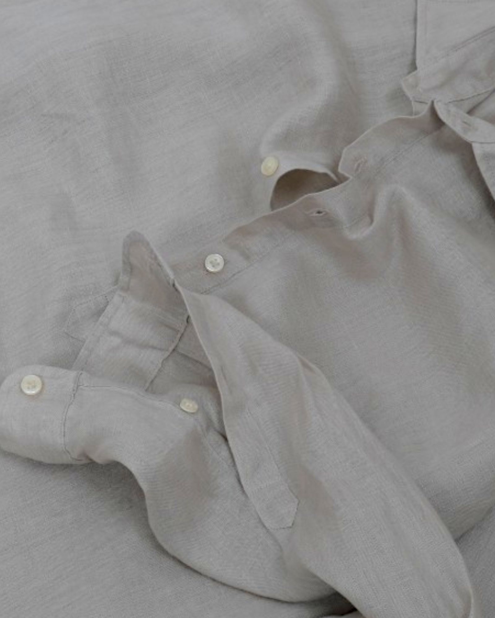 Light Beige Linen Popover
