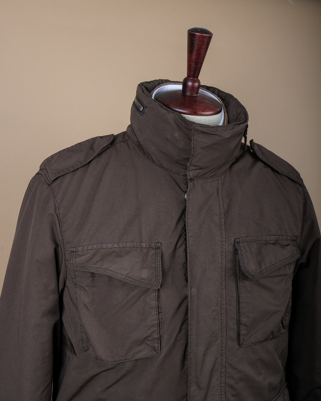 Dark Olive Nylon Lined Field Jacket