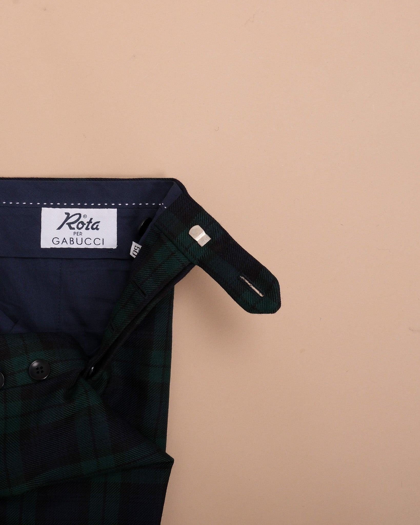 Blackwatch Virgin Wool Twill Trousers