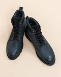 Gun-Metal Grey Nubuck Hiker Boots