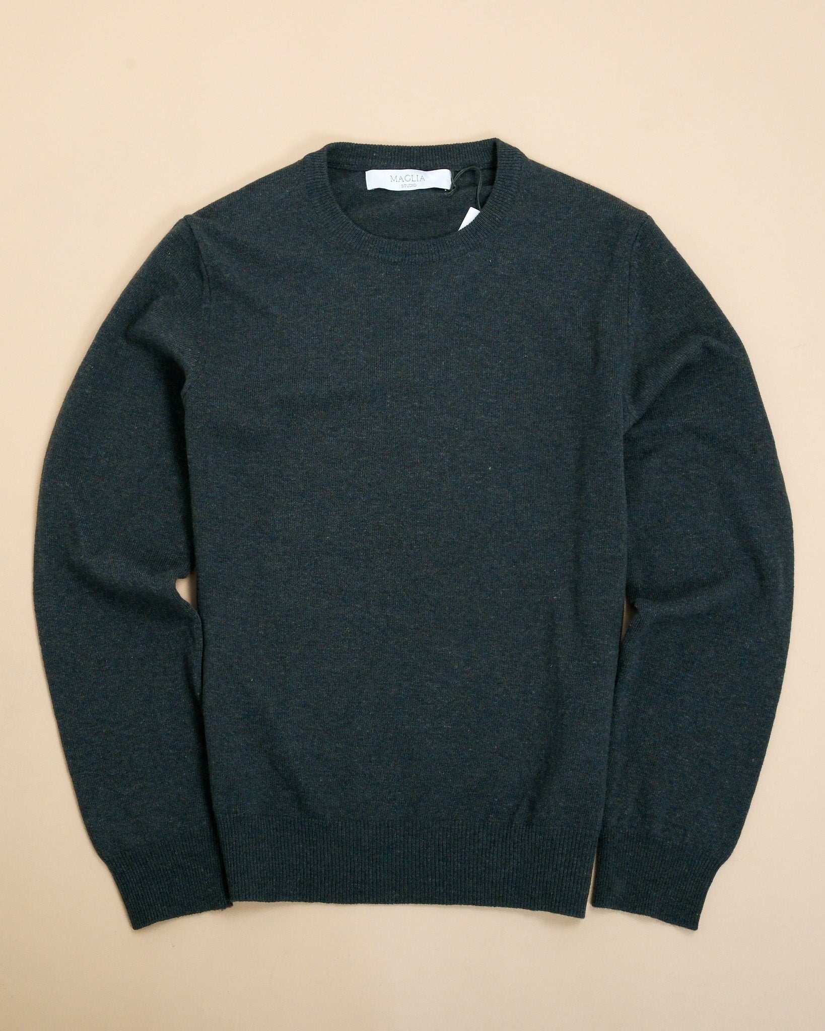 Dark Green Lambswool Sweater