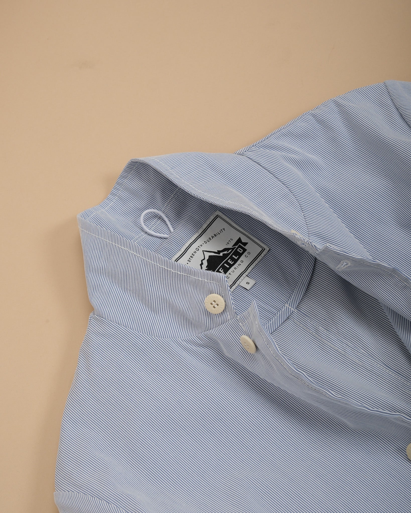 Blue/White Pinstripe Cotton Sports Jacket