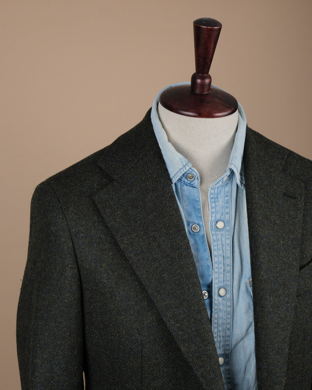 Dark Forest Moon Tweed Sports Jacket