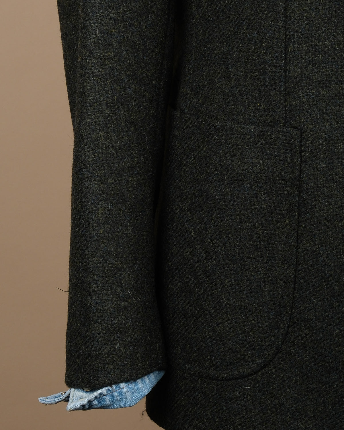 Dark Forest Moon Tweed Sports Jacket