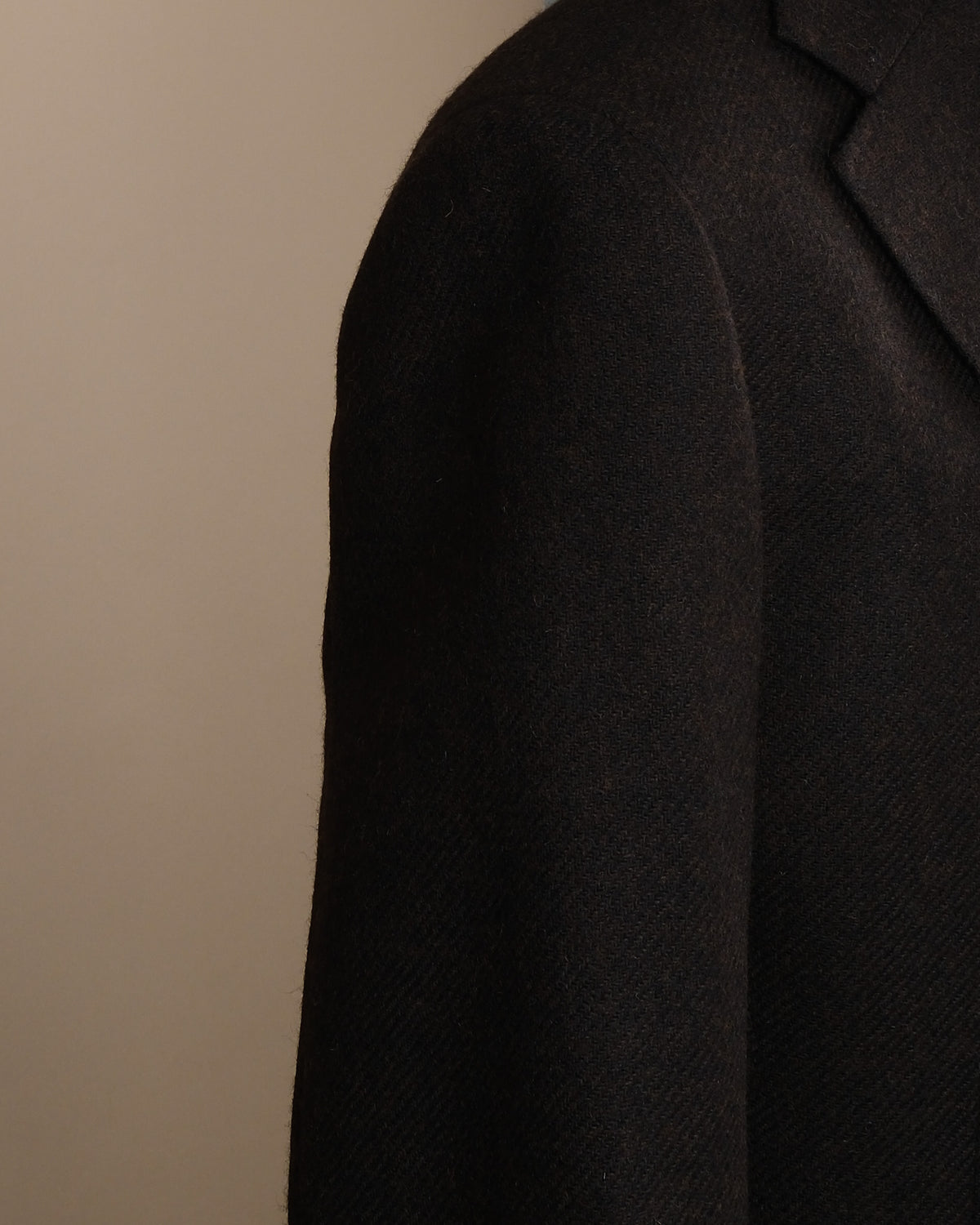 Dark Brown Moon Tweed Sports Jacket
