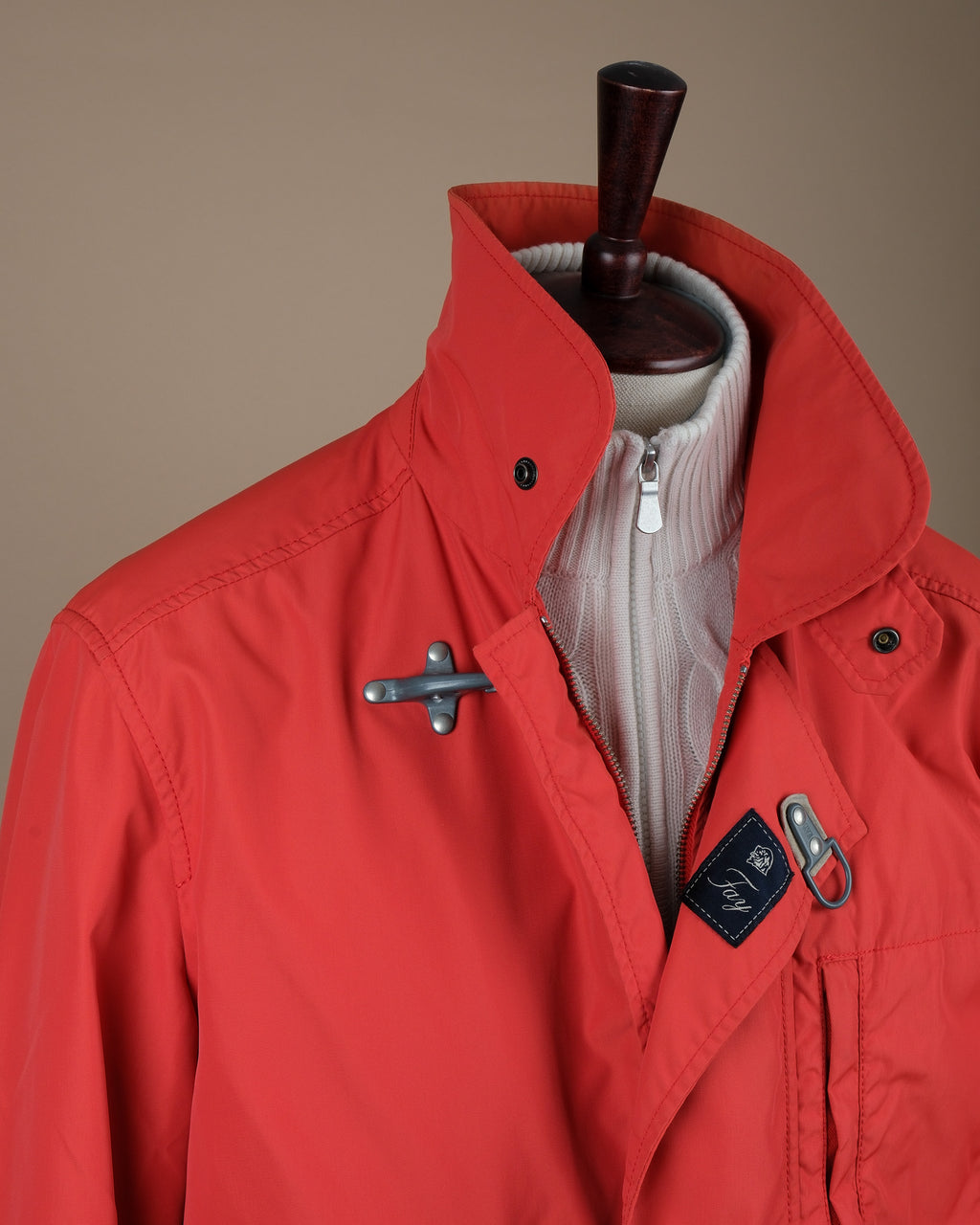 Sunburned Red Fireman's Clasp Jacket
