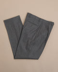 Mole Wollen Flannel High-Rise Pleated Trousers