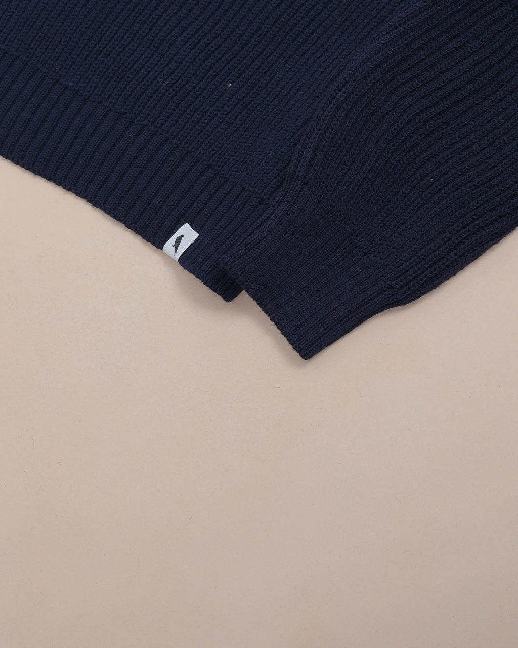 Navy Heavy Merino Ford Raglan Sweater