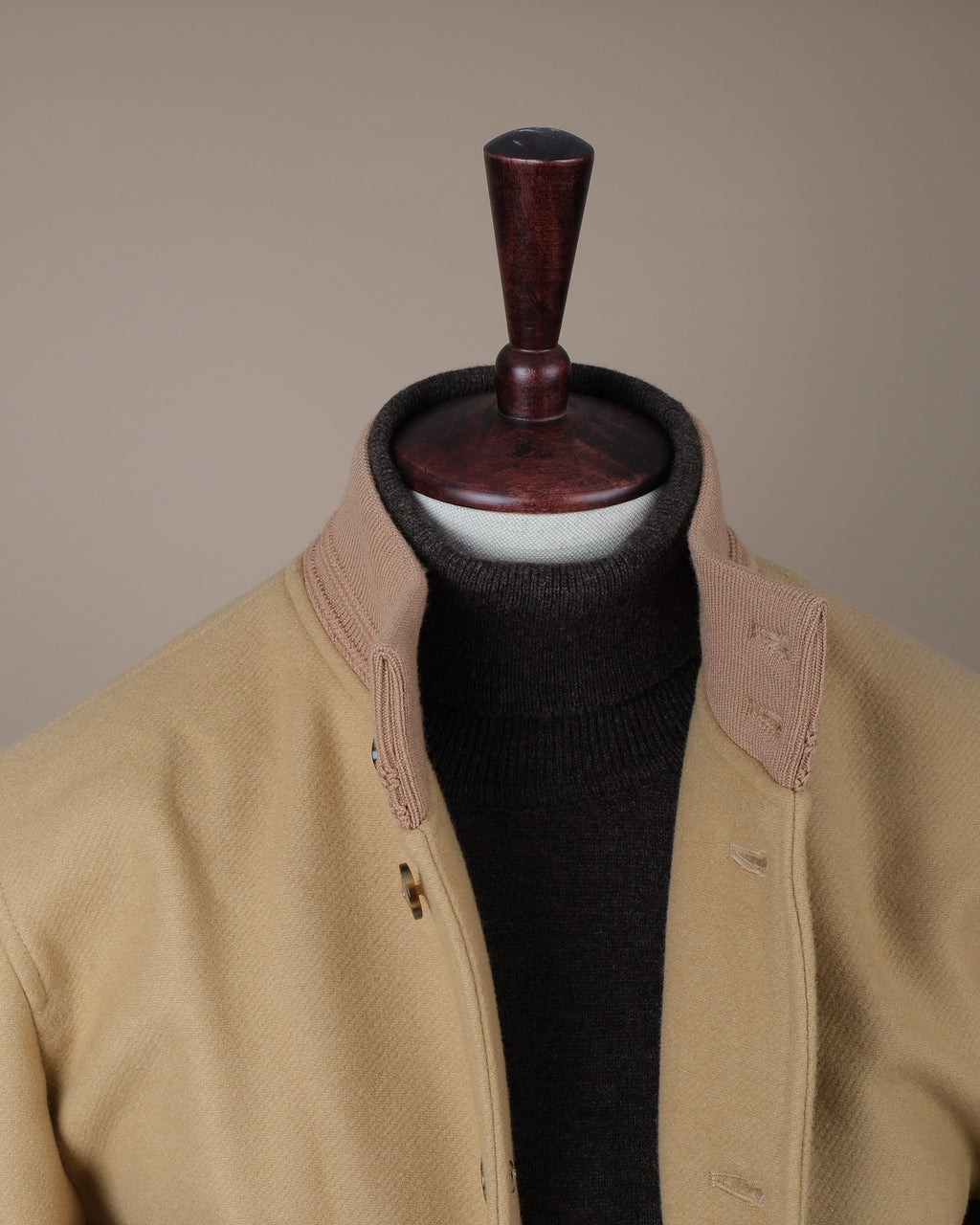 Camel Virgin Wool Valstarino