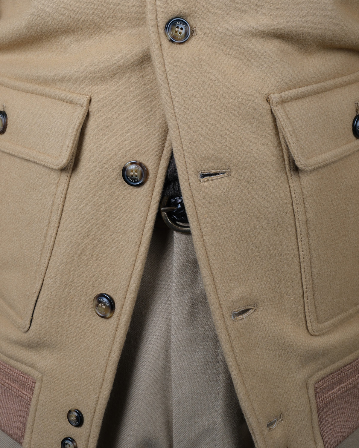 Camel Virgin Wool Valstarino