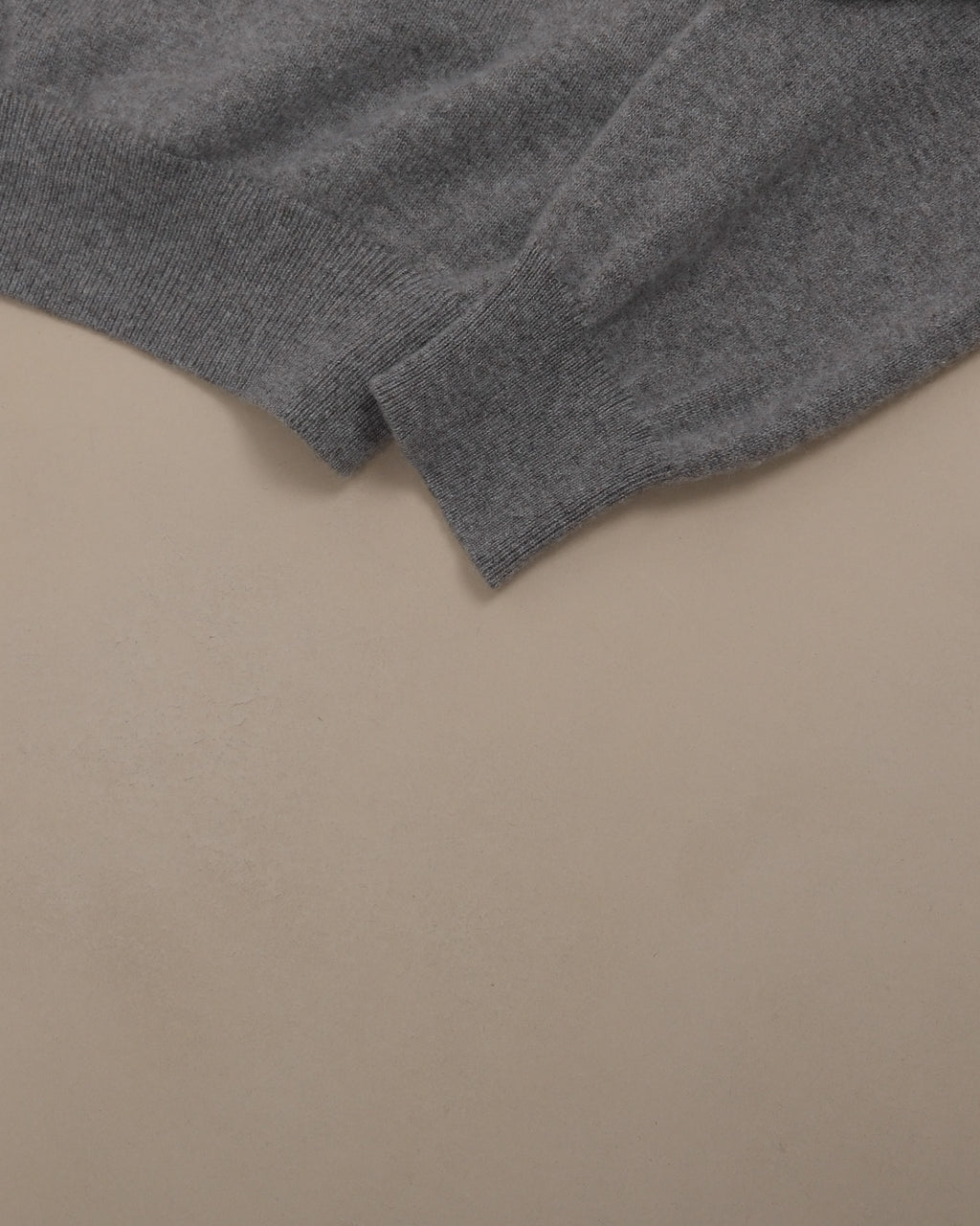 Taupe Cashmere Rollneck