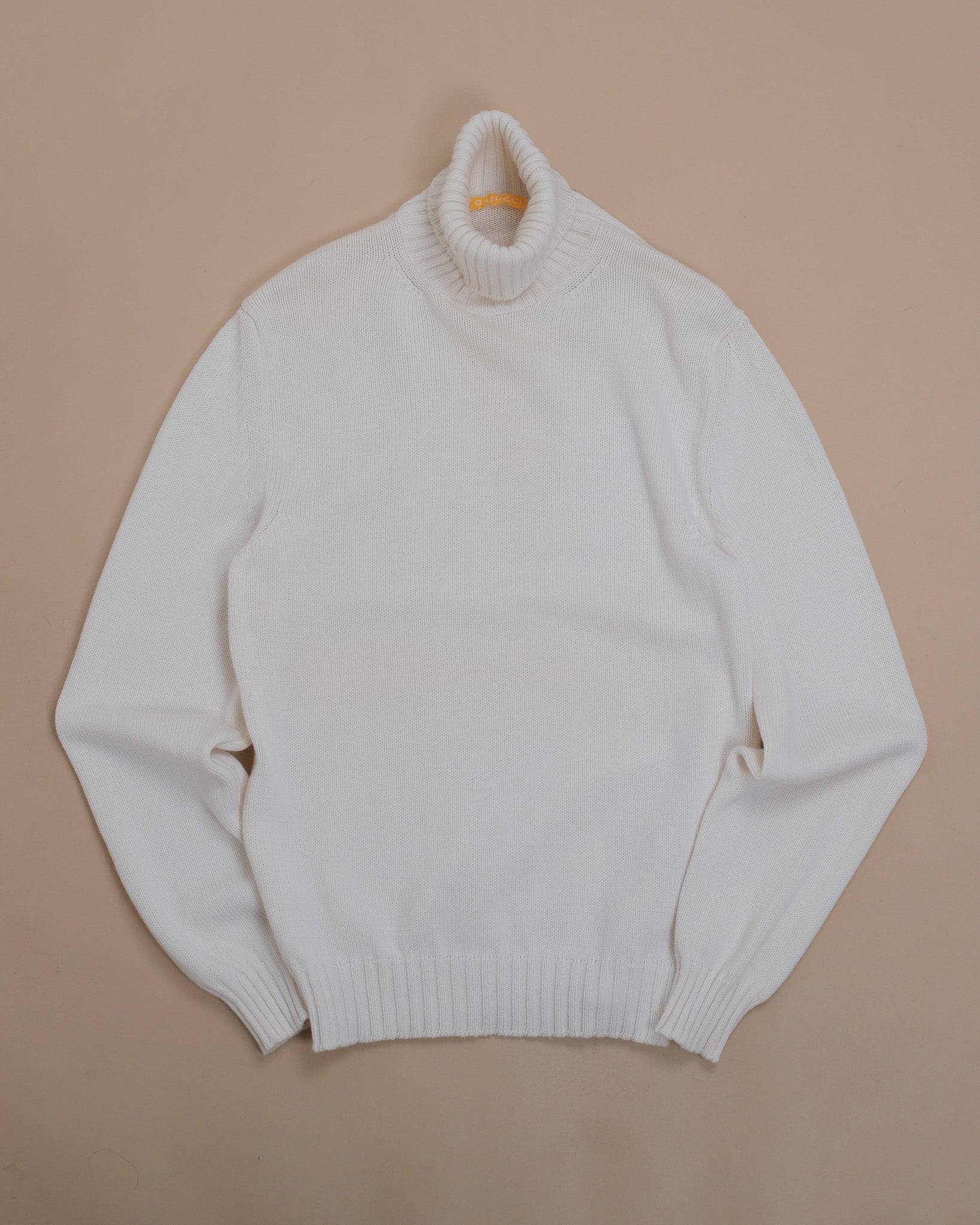 Cream Cashmere Rollneck
