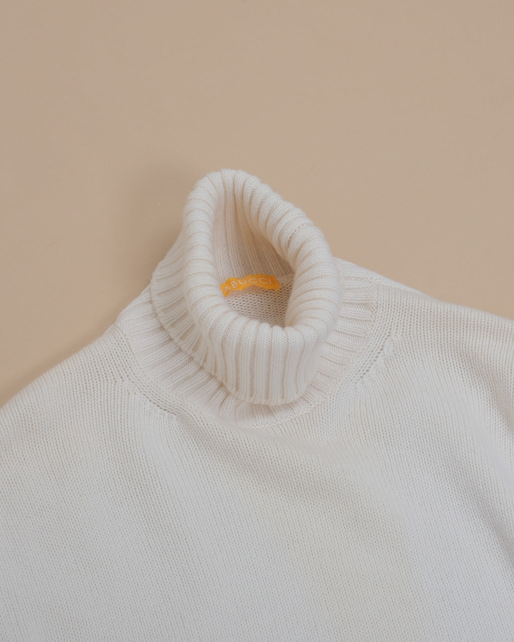 Cream Cashmere Rollneck