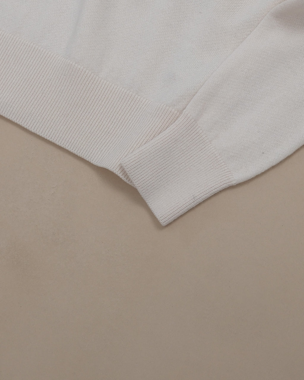 Cream Wool Raglan Sweater