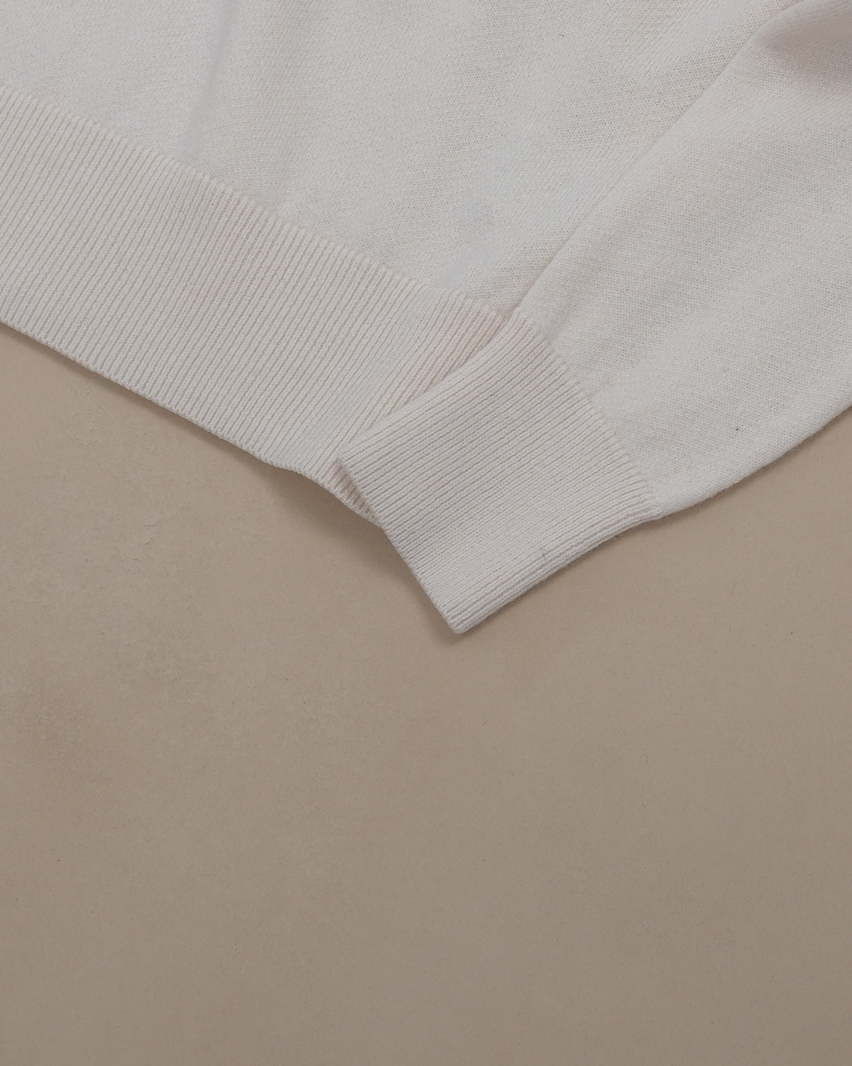 Cream Wool Raglan Sweater