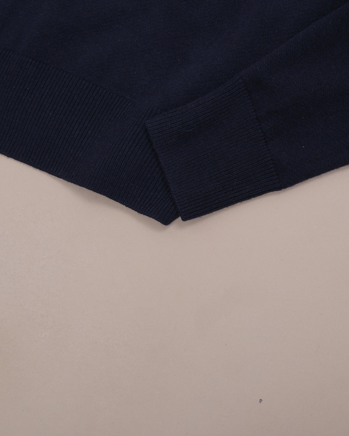 Navy Wool Raglan Sweater