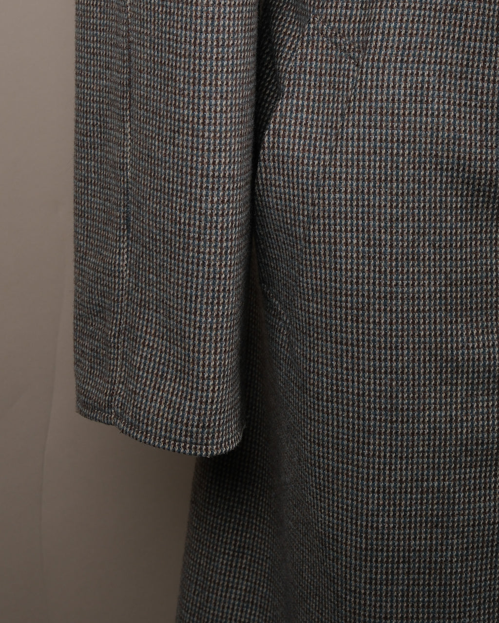 Reversible Belted Raglan Tweed/Twill Coat