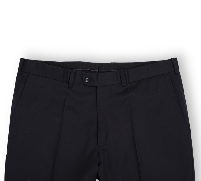Navy Super 110's Suit Trousers