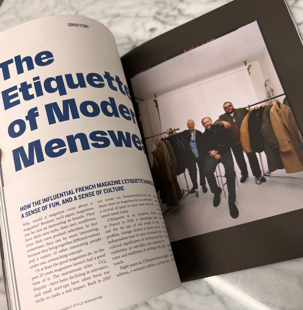 Permanent Style Magazine Issue Three