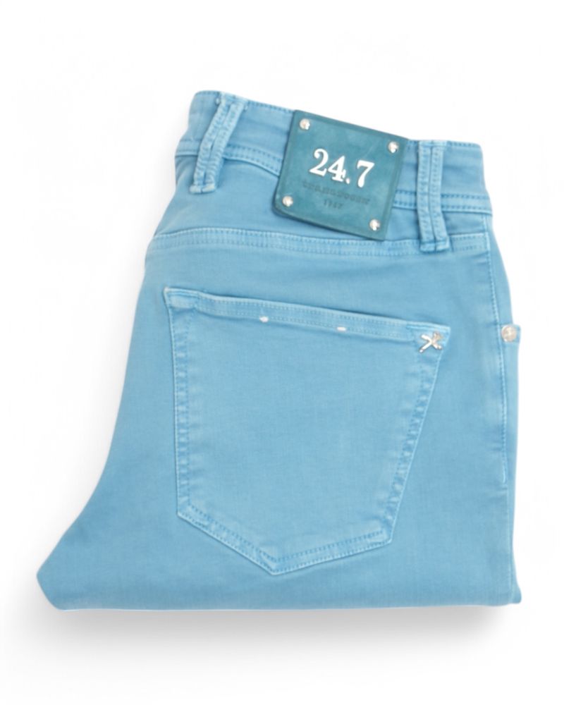 Light Blue Mid Rise Jeans