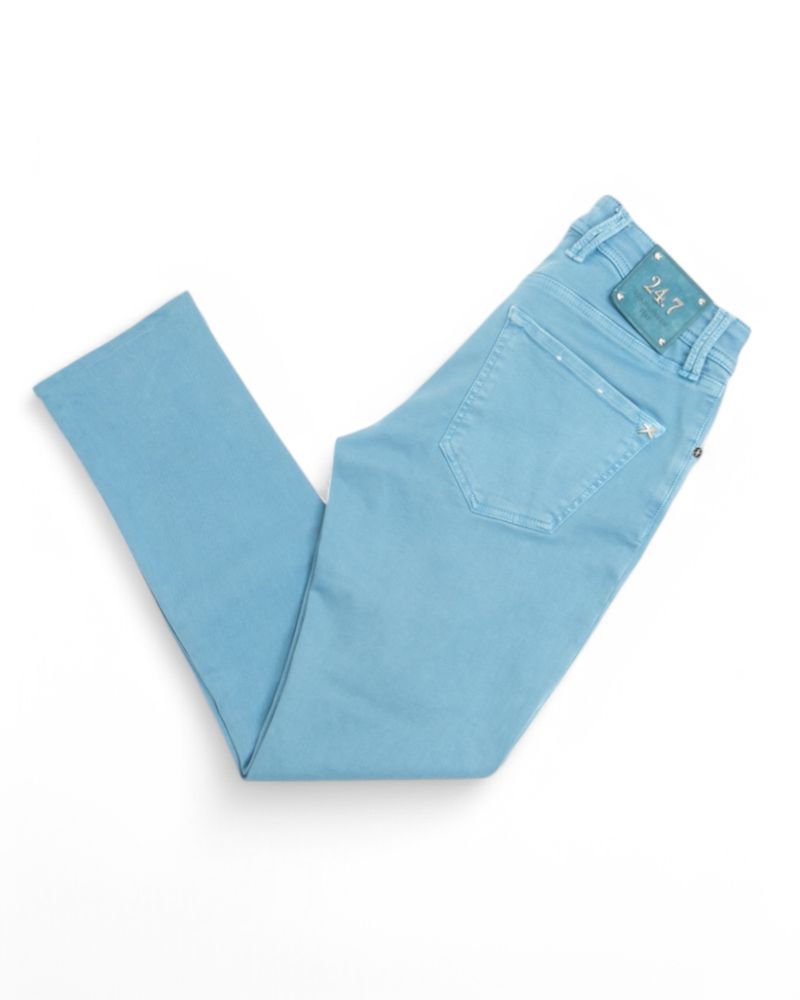 Light Blue Mid Rise Jeans