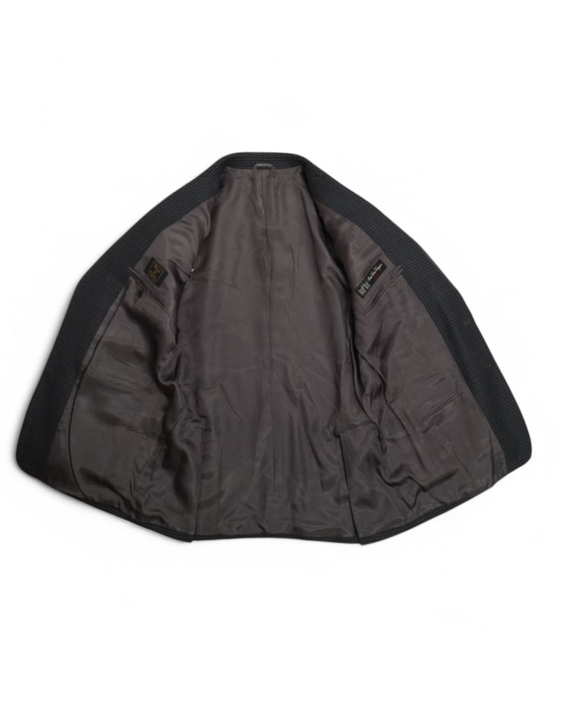 Dark Grey Houndstooth Sports Jacket