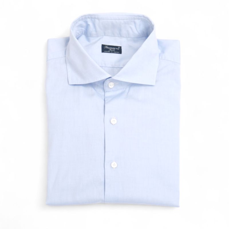 Light Blue Pinpoint Shirt