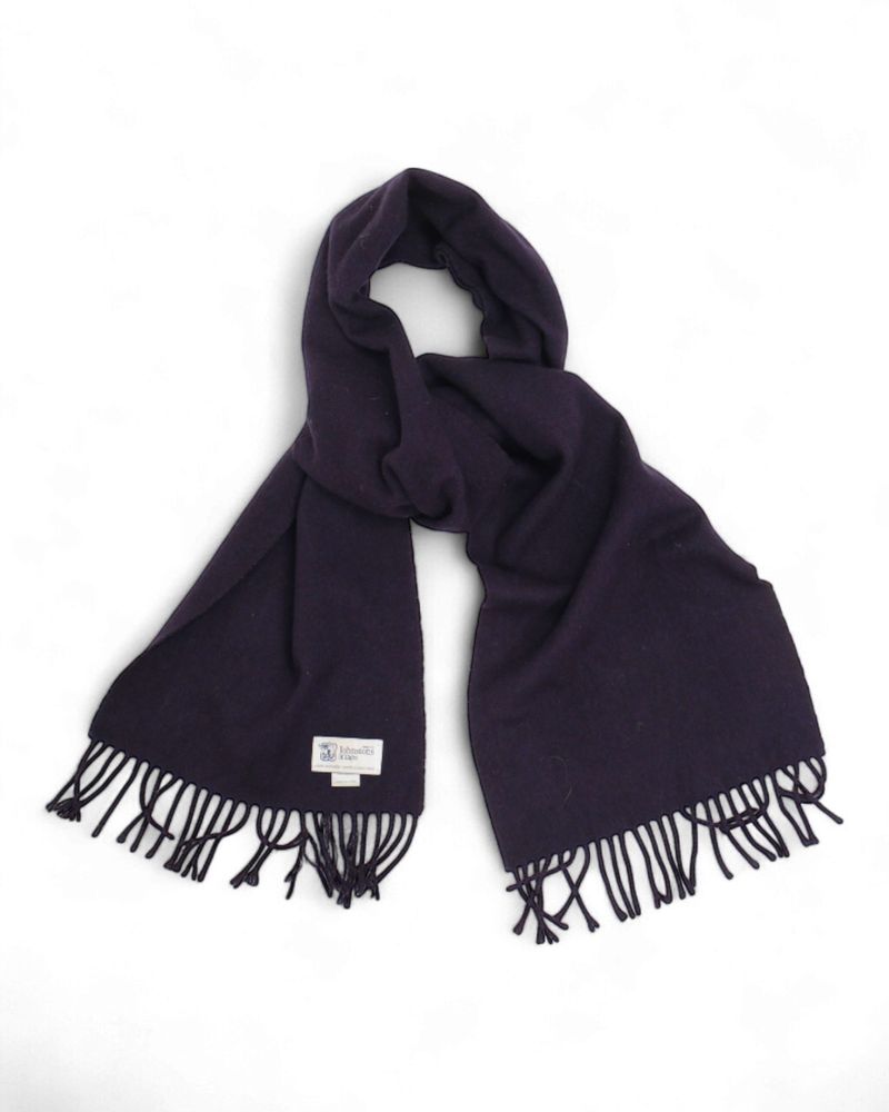Navy Cashmere Scarf