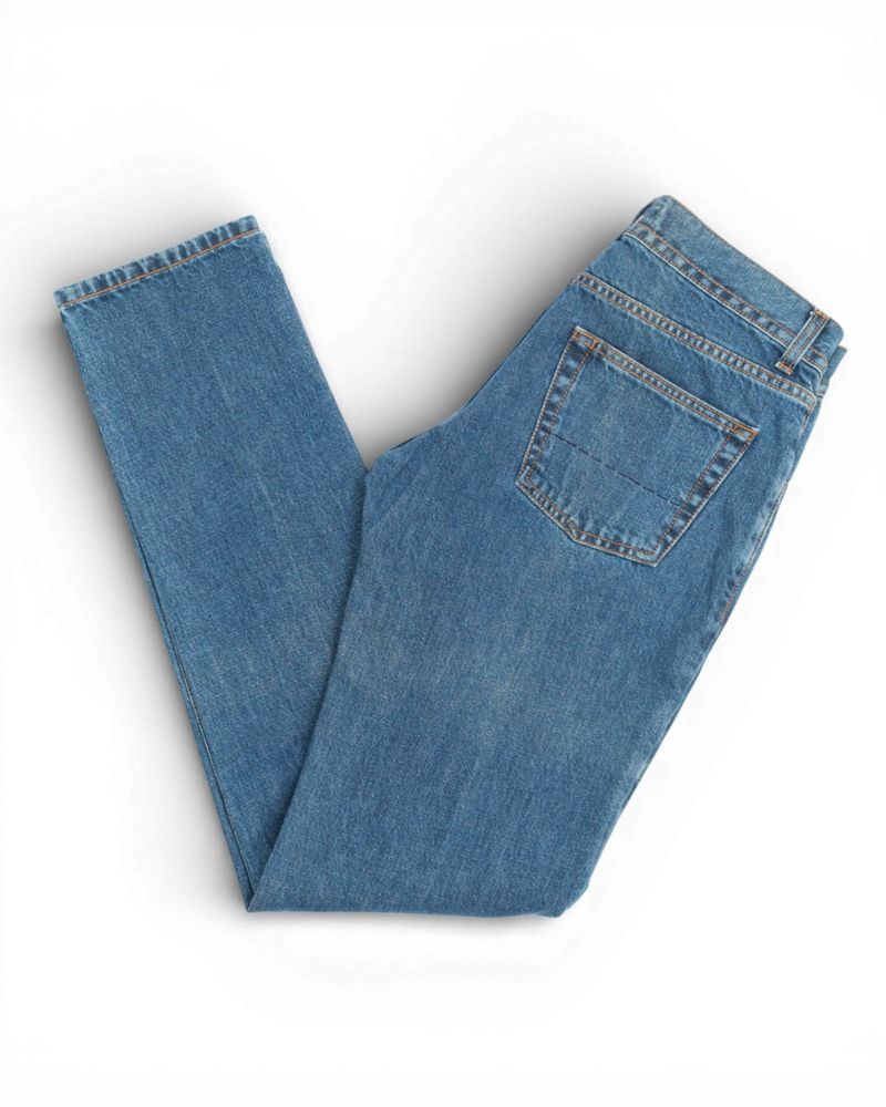 Mid Blue 5-Pocket Jeans