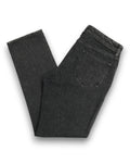 Faded Black High-Rise 5-Pocket Denim by Blugiallo