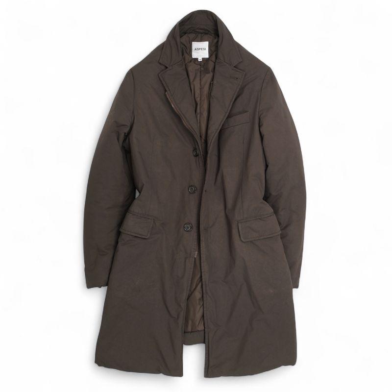 Dark Green Padded Winter Coat